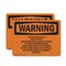 Signmission Safety Culture Sign, 5 in Width, Vinyl Decal, Rectangle OS-2PACK-WS-D-35-L-12305 - alternate 1